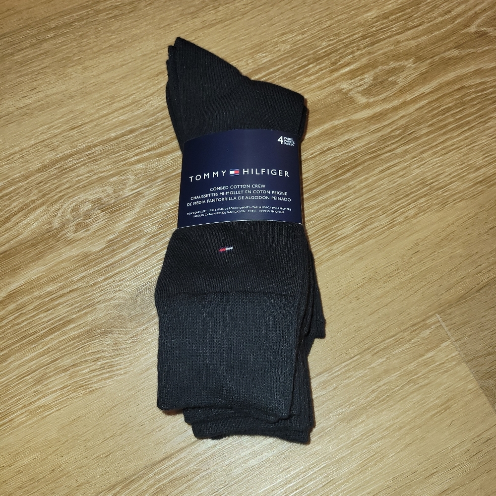 CALVIN KLEIN 4-Pack Patterned Dress SocksMens Combed Cotton New
